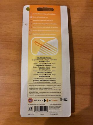 Deodorante invisibile per auto