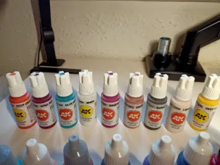 9 Pinturas Acrílicas AK Interactive