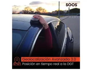 Baliza v16 homologada por DGT y geolocalización
