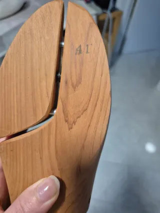 Tendi scarpe legno faggio tg.41