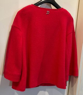 Giacca lana Severi Darling rossa