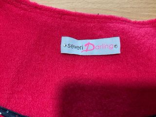 Giacca lana Severi Darling rossa