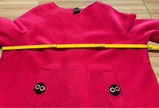 Giacca lana Severi Darling rossa