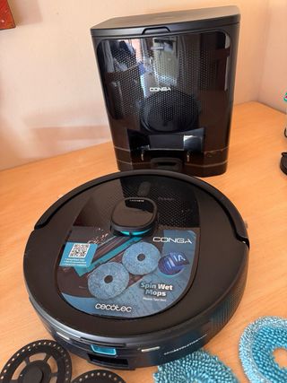 Aspirador Robot Cecotec Conga 9990 IA barre friega