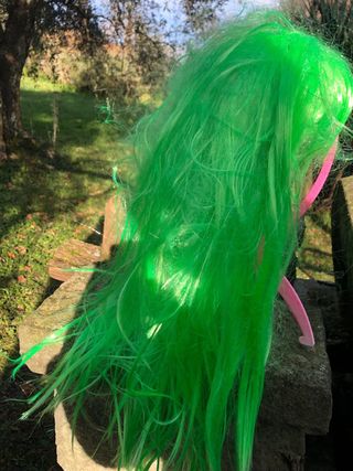 3 parrucche colorate per feste