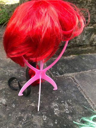 3 parrucche colorate per feste