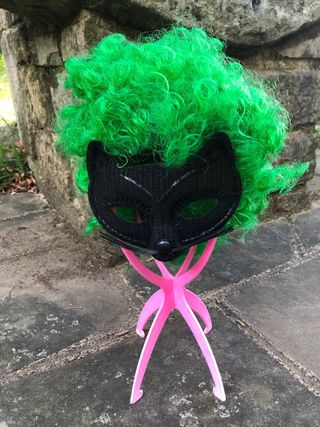 3 parrucche colorate per feste