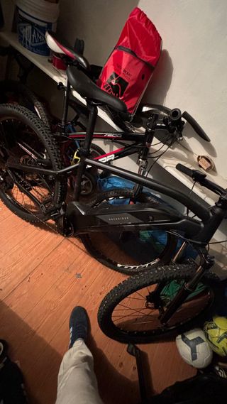 Bicicleta Eléctrica Rockrider ST500 Negra