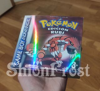 Caja IRIDISCENTE Pokémon Edición Rubí