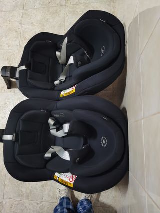 2 Sillas de Coche Maxi Cosi Pearl Pro2 Negras