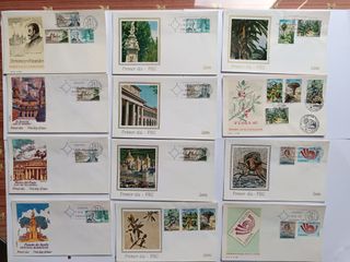 1973. SOBRES DE PRIMER DIA CON SELLOS ESPAÑA