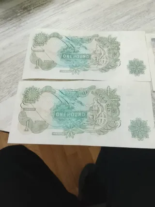 Billete 5 Libras Bank of England Reina Isabel