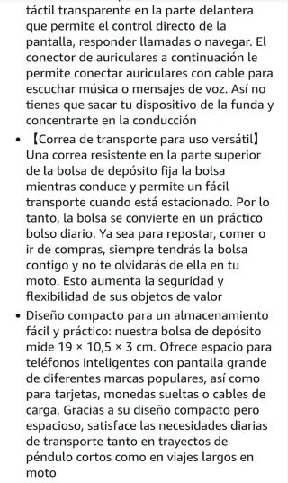 Bolsa para depósito