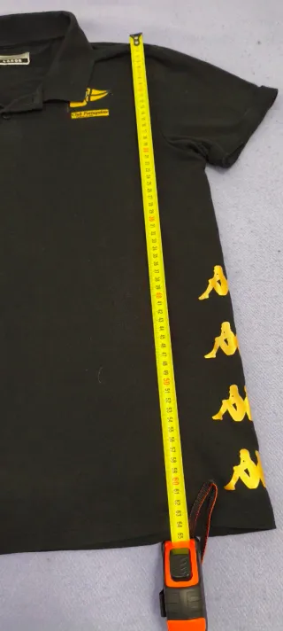 Polo Kappa Club Portugalete Negro