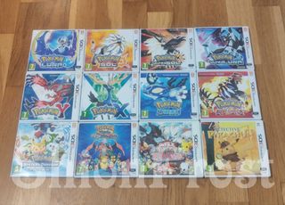 Caja TRIÁNGULOS Pokemon Edición Esmeralda