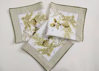 3 Tovagliette Cotone Puro Nuove 44x4