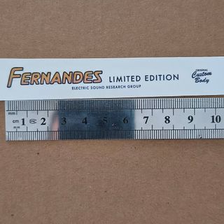 #48#Decal Fernándes Limited Edition