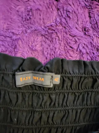 Top negro Easy Wear Talla 42