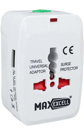 Adattatore da viaggio Max Excell