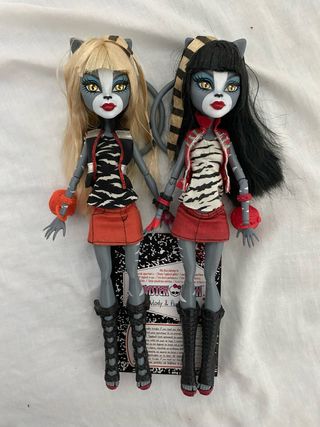 Muneca monster high meowlody y pursephone