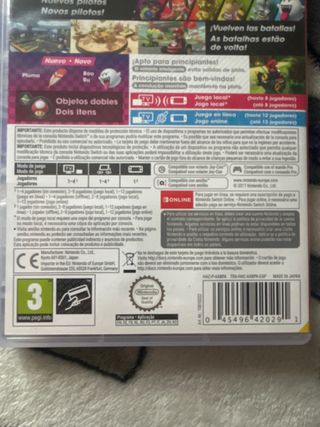 Video juego mario kart de luxe