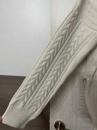 Jersey de punto Bershka blanco