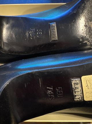 Zapatos de tacón Bally negros talla 37.5