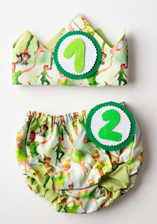 Corona y Cubrepañal Peter Pan Talla 1-2