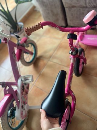 Lote 2 bicis infantiles y patinete 3 ruedas