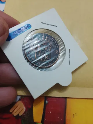 Moneda 3/4 Principado Cataluña Isabel II