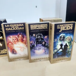 Trilogía Star Wars VHS Edición Especial 1997