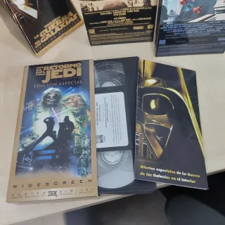 Trilogía Star Wars VHS Edición Especial 1997