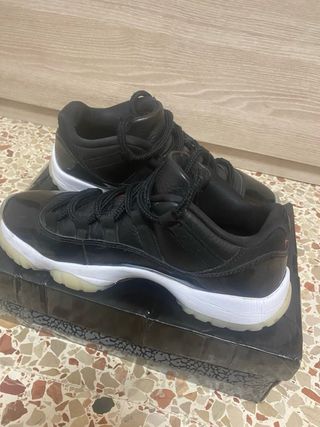 Zapatos Jordan Negro/Blanco