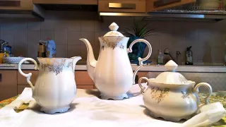 Teiera Imperial Crown in porcellana