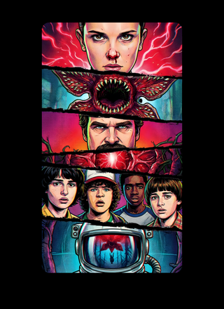 Camiseta Stranger Things Exclusiva personalizada