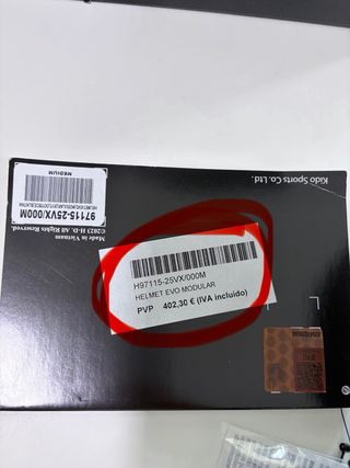 Casco Modular Harley Davidson EVO SIN USAR