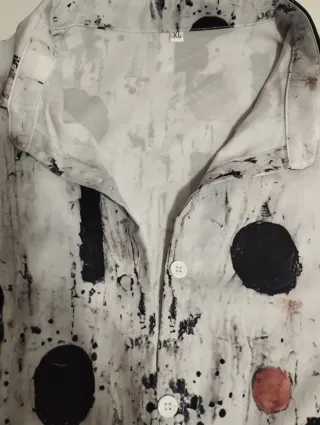 Blusa estampada multicolor