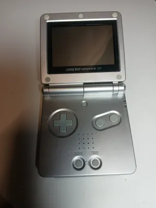 Nintendo Game Boy Advance SP Plata