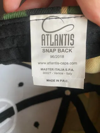 Cappellino mimetico uomo