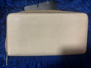 Cartera Guess Grande Beige y Dorada