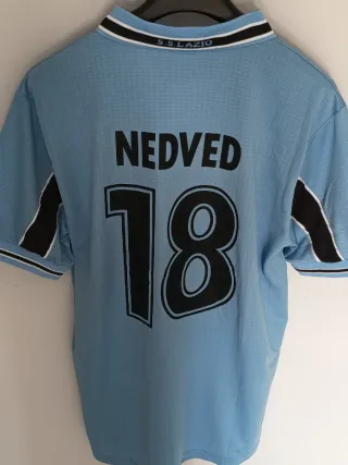 Camiseta Lazio 1998-99. Nedved 18. Talla XL