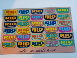 Vassoio/Tagliere in Vetro Rio Mare Decorativo