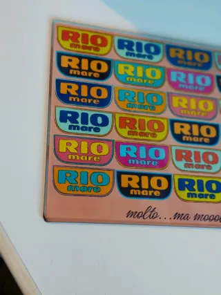 Vassoio/Tagliere in Vetro Rio Mare Decorativo