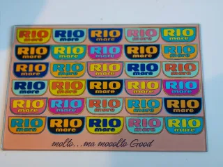 Vassoio/Tagliere in Vetro Rio Mare Decorativo