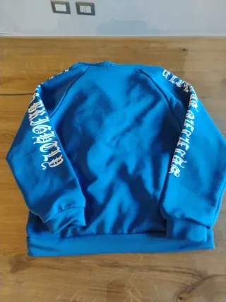 Felpa blu Shein 10 anni