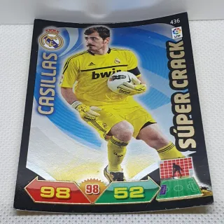 ⚽️ CROMO DE FUTBOL CASILLAS SUPER CRACK 2011-12