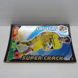 ⚽️ CROMO DE FUTBOL CASILLAS SUPER CRACK 2011-12