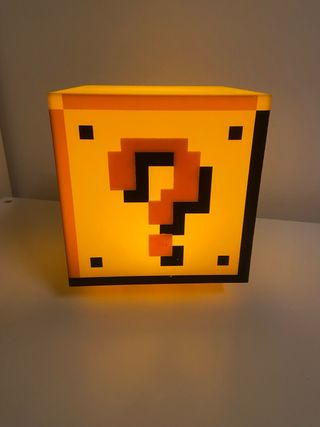 Lámpara Cubo Super Mario con Sonido