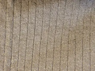 Jersey Tintoretto Beige Dorado Talla M. Casi nuevo