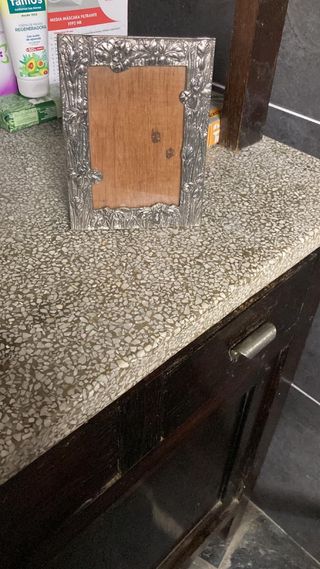 Lote Marco de fotos metal y madera